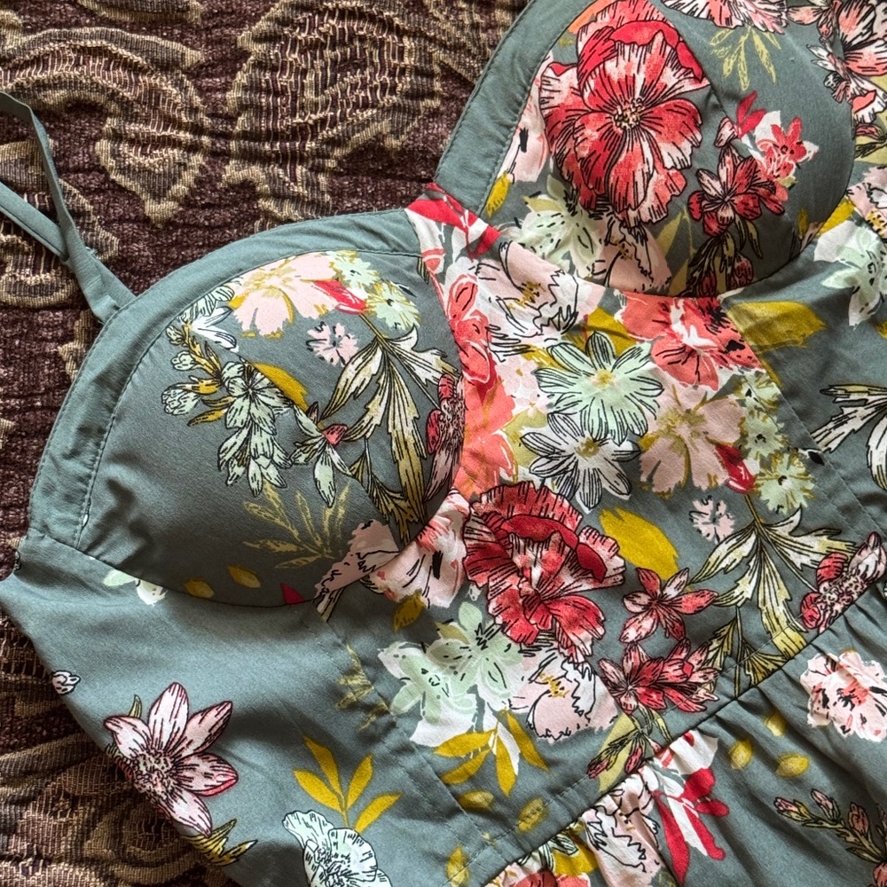Boho Floral Maxi Dress by Band of the Free - NWT